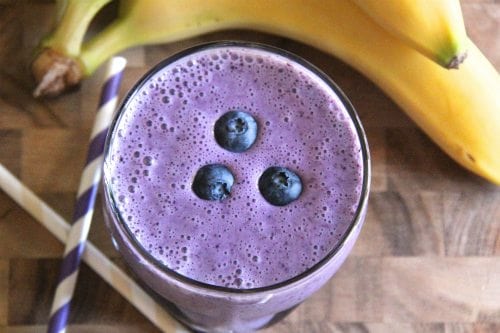 banana blueberry smoothie